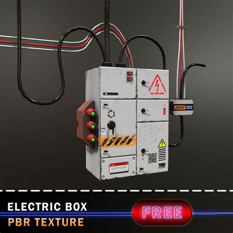 electric box 3d model free|Free 3D Models .